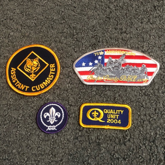 Boy Scout Patches 75th Anniversary Bucks County - Picture 1 of 1